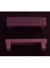 3D Printed - Benches (Set of 2)